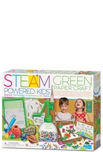 ΧΕΙΡΟΤΕΧΝΙΑ ΣΕ ΟΙΚΟΛΟΓΙΚΟ ΧΑΡΤΙ STEAM GREEN PAPER CRAFT 4M0614