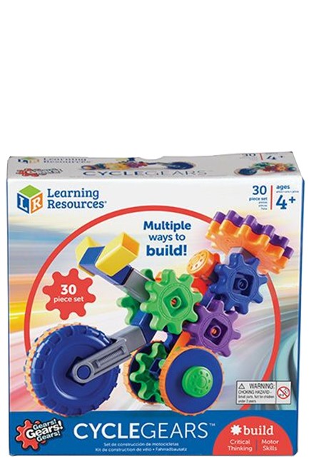 ΚΑΤΑΣΚΕΥΗ ΜΕ ΓΡΑΝΑΖΙΑ LEARNING RESOURCES CYCLE GEARS 30 ΤΕΜ.