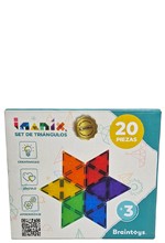 ΚΑΤΑΣΚΕΥΕΣ ΜΕ ΜΑΓΝΗΤΗ IMANIX BRAINTOYS TRIANGLES 20 ΤΜΧ.