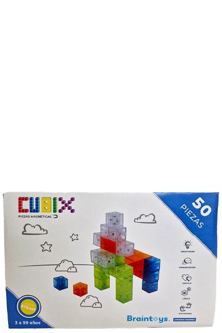 ΚΑΤΑΣΚΕΥΕΣ ΜΕ ΜΑΓΝΗΤΗ IMANIX BRAINTOYS CUBIX 50 ΤΕΜ.