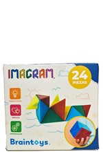 ΚΑΤΑΣΚΕΥΕΣ ΜΕ ΜΑΓΝΗΤΗ BRAINTOYS IMAGRAM 24 ΤΕΜ.