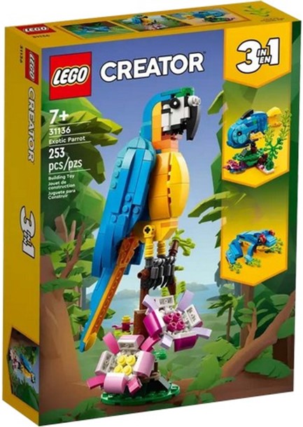 LEGO CREATOR-31136 EXOTIC PARROT