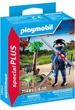 PLAYMOBIL SPECIAL PLUS-71481 ΝΙΝΤΖΑ ΜΕ ΕΞΟΠΛΙΣΜΟ ΜΑΧΗΣ