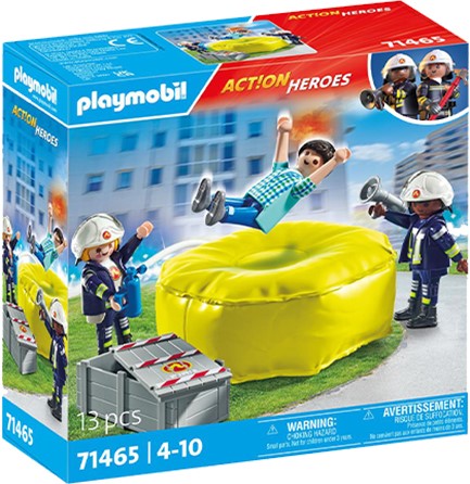 PLAYMOBIL ΠΥΡΟΣΒΕΣΤΙΚΗ-71465 ΠΥΡΟΣΒΕΣΤΕΣ ΜΕ ΣΤΡΩΜΑ ΔΙΑΣΩΣΗΣ