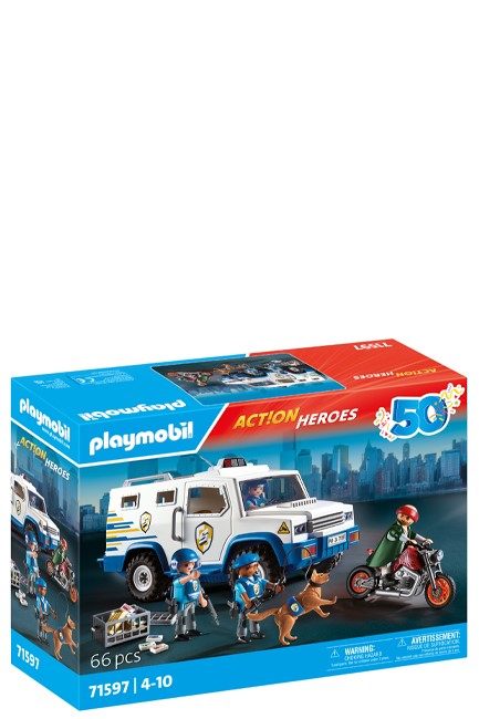 PLAYMOBIL 50 ΧΡΟΝΙΑ-71597 ΟΧΗΜΑ ΧΡΗΜΑΤΑΠΟΣΤΟΛΗΣ