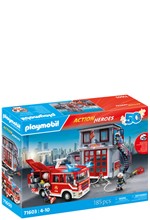 PLAYMOBIL 50 ΧΡΟΝΙΑ-71603 ΑΡΧΗΓΕΙΟ ΚΑΙ ΟΧΗΜΑ ΠΥΡΟΣΒΕΣΤΙΚΗΣ