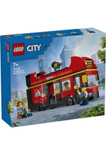 LEGO CITY-60407 RED DOUBLE-DECKER SIGHTSEEING BUS