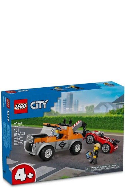 LEGO CITY-60435 TOW TRUCK AND SPORTS CAR REPAIR