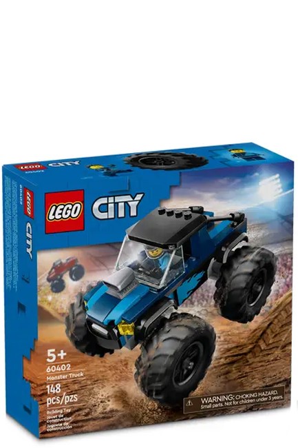 LEGO CITY-60402 BLUE MONSTER TRUCK