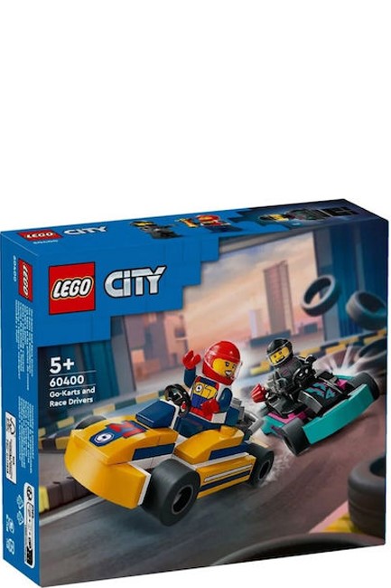 LEGO CITY-60400 GO-KARTS AND RACE DRIVERS