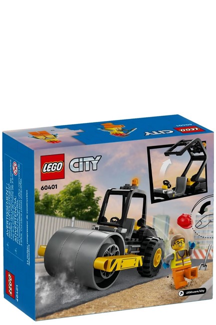 LEGO CITY-60401 CONSTRUCTION STEAMROLLER