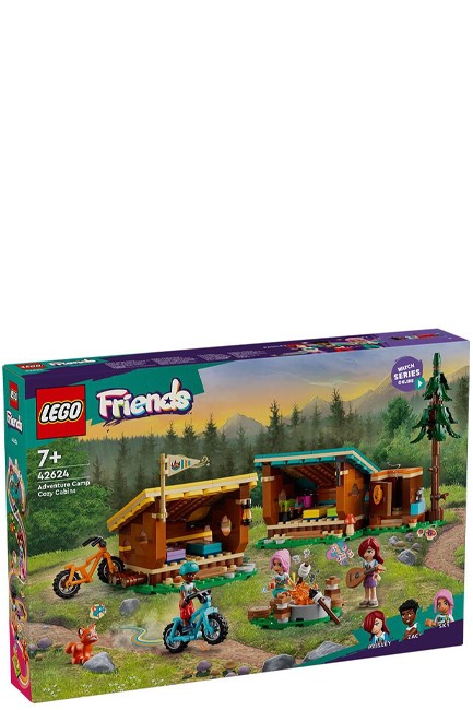 LEGO FRIENDS-42624 ADVENTURE CAMP COZY CABINS