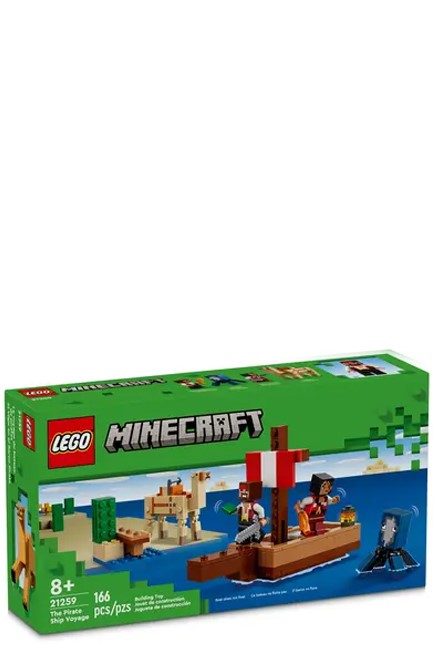 LEGO MINECRAFT-21259 THE PIRATE SHIP VOYAGE