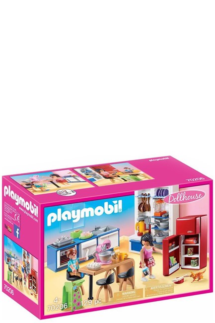 PLAYMOBIL ΚΟΥΚΛΟΣΠΙΤΟ-70206 ΚΟΥΖΙΝΑ ΚΟΥΚΛΟΣΠΙΤΟΥ