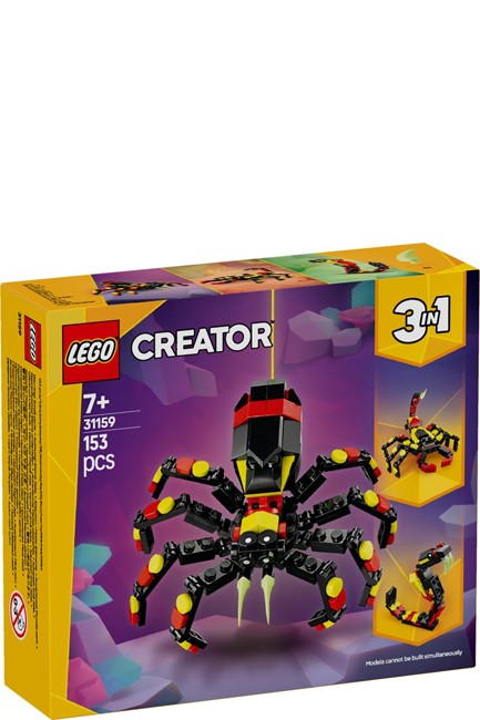 LEGO CREATOR-31159 WILD ANIMALS SURPRISING SPIDER