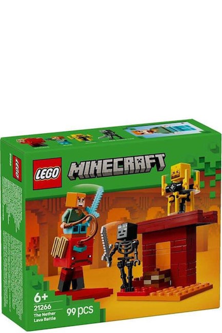 LEGO MINECRAFT-21266 THE NETHER LAVA BATTLE