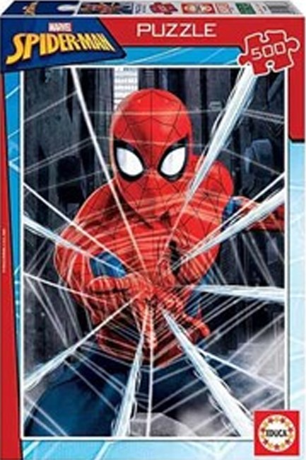 PUZZLE 500TEM.EDUCA SPIDERMAN 18486