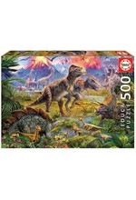 PUZZLE 500TEM.EDUCA DINOSAUR GATHERING 15969