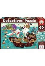 PUZZLE 50 ΤΕΜ.EDUCA DETECTIVE'S-ΠΕΙΡΑΤΕΣ