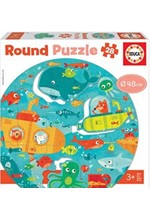 PUZZLE 28 ΤΕΜ.EDUCA ROUND-ΘΑΛΑΣΣΑ