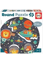 PUZZLE 28 ΤΕΜ.EDUCA ROUND-ΔΙΑΣΤΗΜΑ