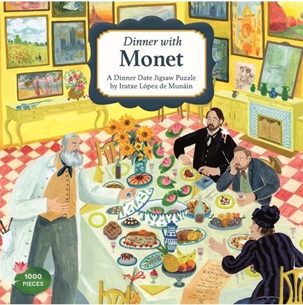 PUZZLE 1000 ΤΕΜ.THAMES AND HUDSON DINNER WITH MONET