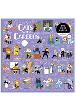 PUZZLE 500 ΤΕΜ.GALISON-CATS WITH CAREERS