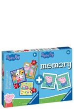 PUZZLE 3*(25-36-49TEM.)+MEMORY PEPPA PIG