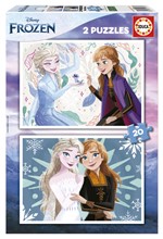 PUZZLE 2*20TEM.EDUCA FROZEN