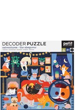 PUZZLE 100ΤΕΜ.PETITCOLLAGE ΜΥΣΤΙΚΟ ΜΗΝΥΜΑ ΓΑΤΟΠΕΡΙΠΕΤΕΙΕΣ Η ΔΙΑΝΥΚΤΕΡΕΥΣΗ