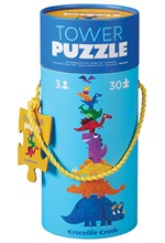 PUZZLE 30 ΤΕΜ.CROCODILE CREEK TOWER PUZZLE-ΔΕΙΝΟΣΑΥΡΟΙ