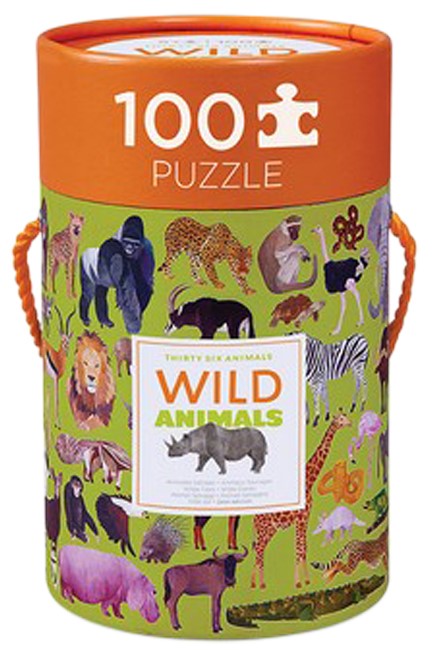 PUZZLE 100 ΤΕΜ.CROCODILE CREEK THIRTY-SIX ANIMALS-ΑΓΡΙΑ ΖΩΑ