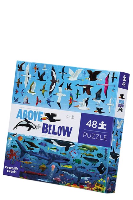 PUZZLE 48 ΤΕΜ.CROCODILE CREEK ABOVE AND BELOW-ΘΑΛΑΣΣΑ ΚΑΙ ΟΥΡΑΝΟΣ