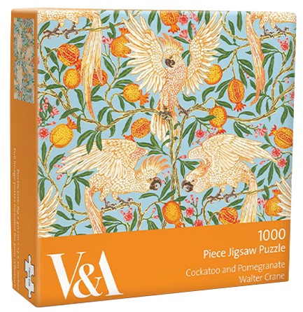 PUZZLE 1000 ΤΕΜ.V&A WALTER CRANE-COCKATOO AND POMEGRANATE