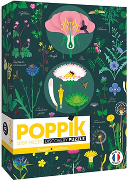 PUZZLE 1000 ΤΕΜ.POPPIK FLOWERS