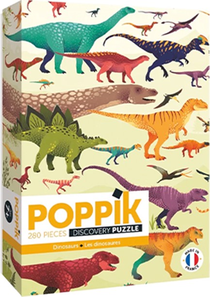 PUZZLE 280 ΤΕΜ.POPPIK DINOSAURS