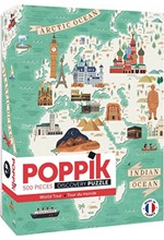 PUZZLE 500 ΤΕΜ.POPPIK TOUR OF THE WORLD