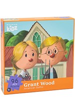 PUZZLE 96 ΤΕΜ.TODAY IS ART DAY MUSEUM KIDZ GRANT WOOD-AMERICAN GOTHIC