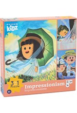 PUZZLE 3*(36-48-56) ΤΕΜ.TODAY IS ART DAY MUSEUM KIDZ IMPRESSIONISM