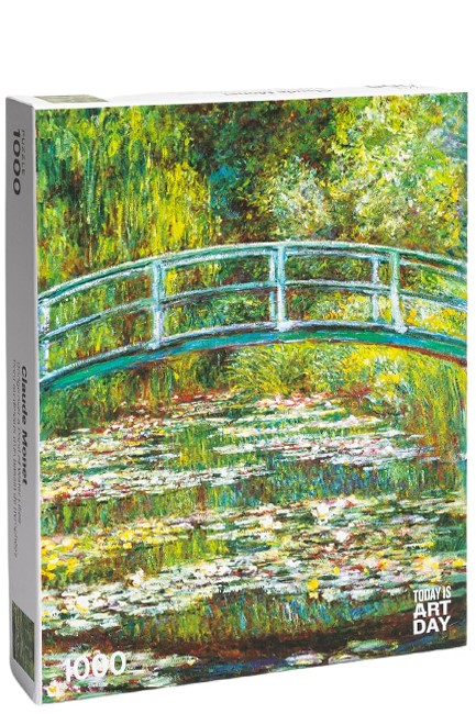 PUZZLE 1000 TEM.TODAY IS ART DAY CLAUDE MONET-BRIDGE AT ARGENTEUIL