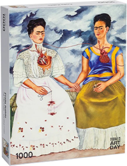 PUZZLE 1000 TEM.TODAY IS ART DAY FRIDA KAHLO-TWO FRIDAS