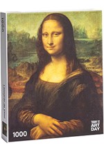 PUZZLE 1000 TEM.TODAY IS ART DAY LEONARDO DA VINCI-MONA LISA