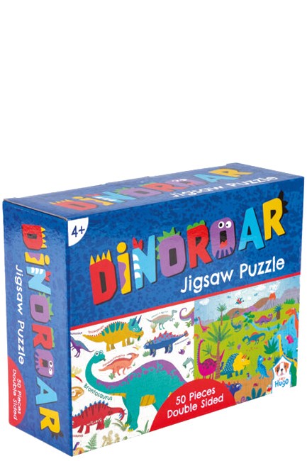 PUZZLE ΔΑΠΕΔΟΥ 50ΤΕΜ.HEY HUGO DINOROAR