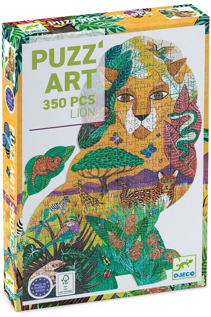 PUZZLE ART 350ΤΕΜ.DJECO ΛΙΟΝΤΑΡΙ