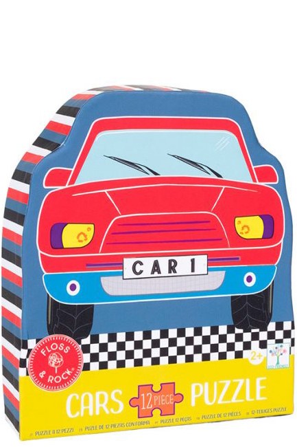 PUZZLE FLOSS AND ROCK 12 ΤΕΜ.CARS