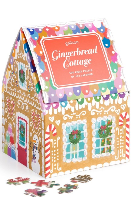 PUZZLE 500 ΤΕΜ.GALISON JOY LAFORME-GINGERBREAD COTTAGE