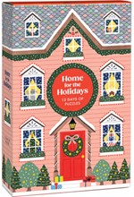 PUZZLE 500 ΤΕΜ.GALISON HOME FOR THE HOLIDAYS 12 DAY PUZZLE COUNTDOWN ADVENT CALENDAR