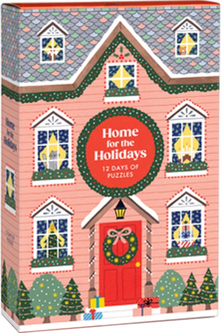 PUZZLE 500 ΤΕΜ.GALISON HOME FOR THE HOLIDAYS 12 DAY PUZZLE COUNTDOWN ADVENT CALENDAR