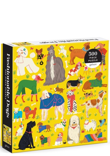 PUZZLE 500 ΤΕΜ.GALISON-FASHIONABLE DOGS