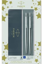 PARKER SET JOTTER CORE DUO (ΣΤΥΛΟ+ΜΟΛΥΒ.ΜΗΧ.) CT STAINLESS STEEL 2093256